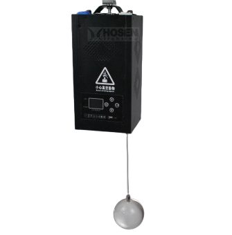 DMX512 Kinetic winch Lifting transparent glass ball