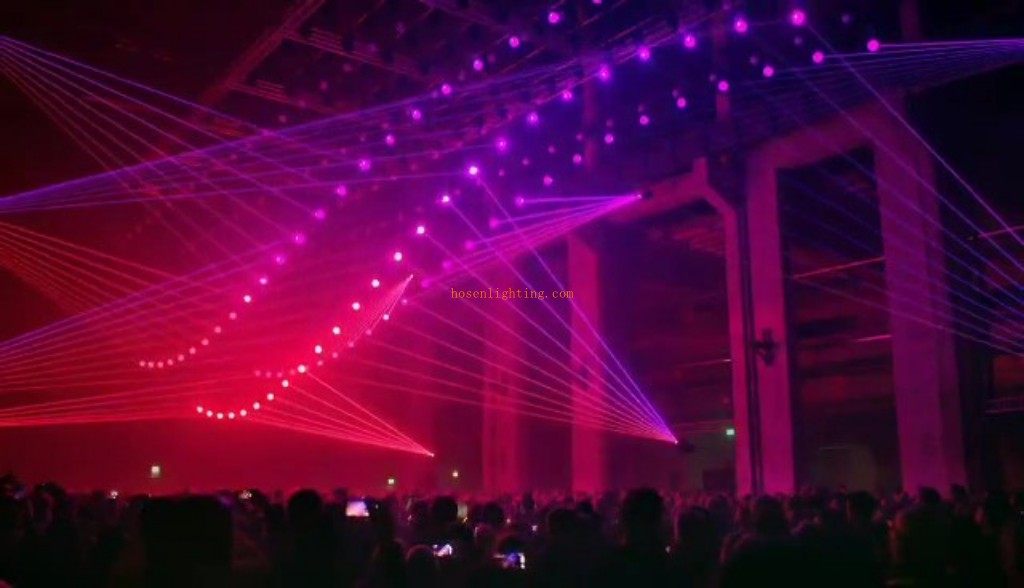 Kinetic ball with laser in Thailand in the year of 2018