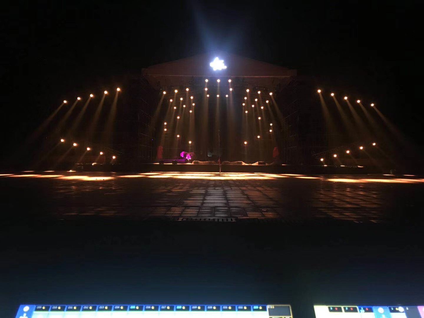 K15 LED moving head light project in China Jiangsu Province in the year of 2015