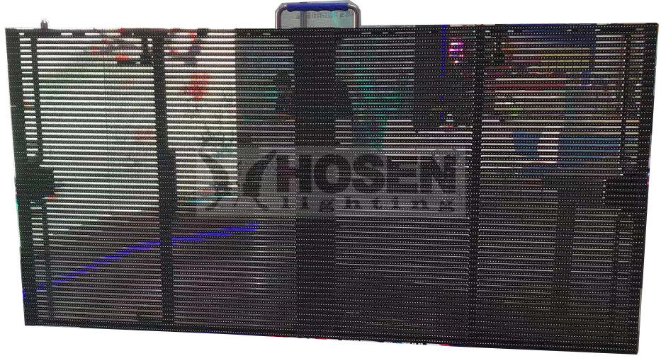 P3.91 Tranparent waterproof led display screen for outdoor rental HS-LDP3.91Tr - Led display - 10