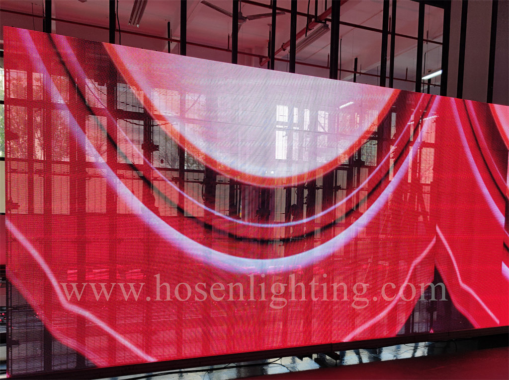 P3.91 Tranparent waterproof led display screen for outdoor rental HS-LDP3.91Tr - Led display - 8