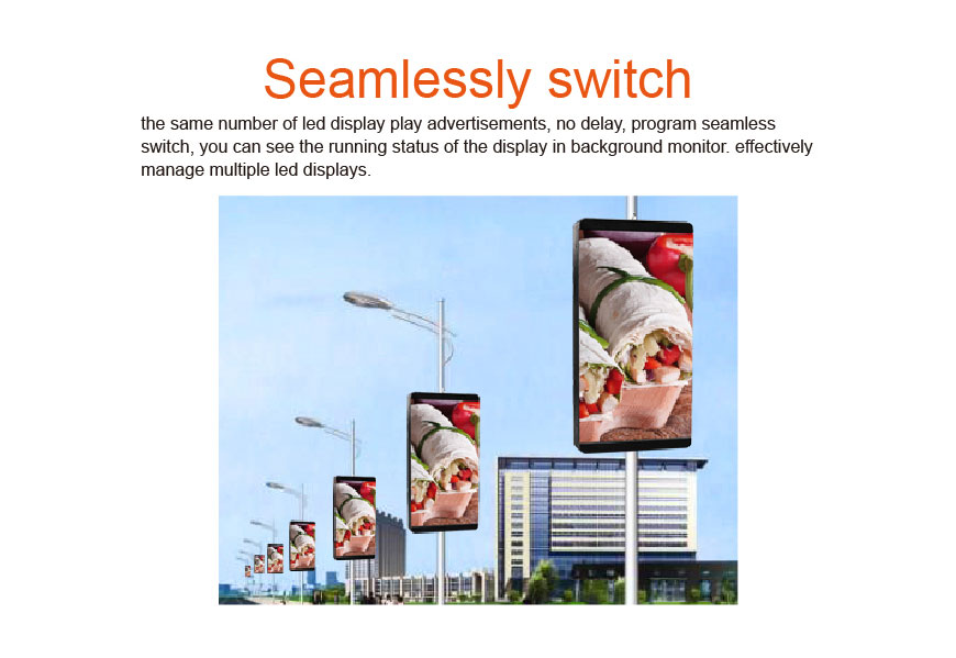 P4 City display High definition HS-LDP4IN-city - Led display - 4