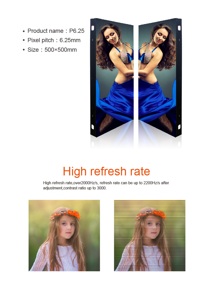P6.25 High definition Led display outdoor HS-LDP6.25out - Led display - 5