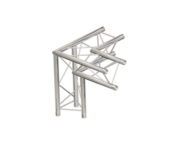 Triangle truss connector 250mm 3 face HS-TT-L25L40-CT - Truss and stage - 1