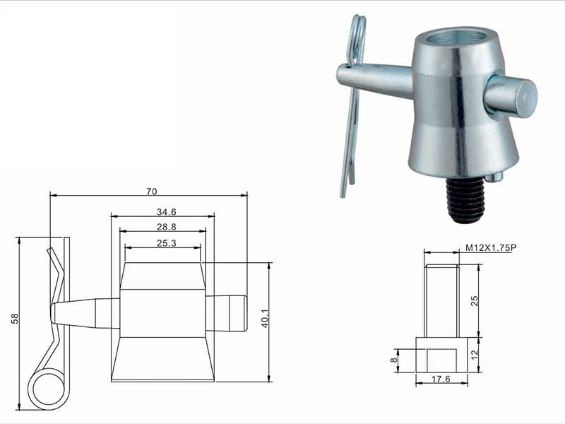 Square truss 400mm base HS-ST-L40L40-S - Truss and stage - 3