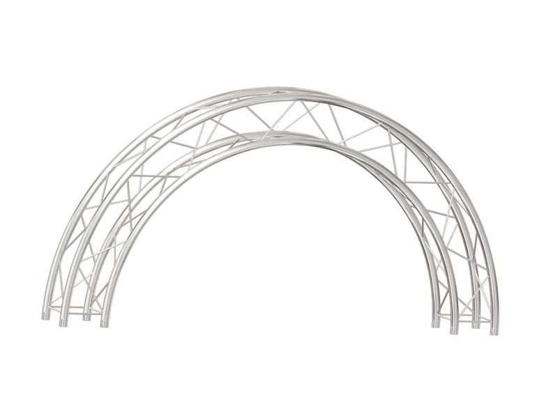 Square truss 250mm HS-ST-L25L40-S - Truss and stage - 4