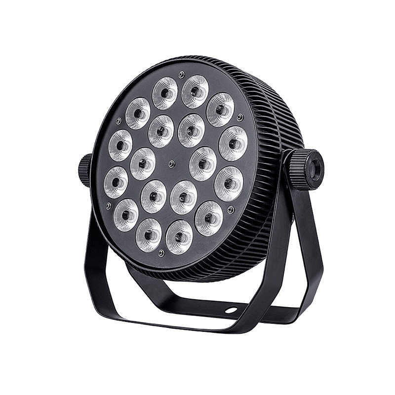 Flat Aluminium 18pcs*10W RGBW Led Par Light HS-P64-1810in - Led stage light - 2