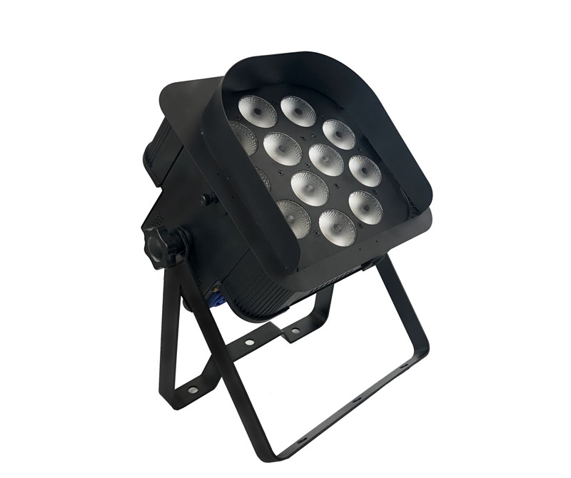 12pcs*18W Battery Wireless 6in1 high power LED Par light up light HS-P1218WLB - Led stage light - 1