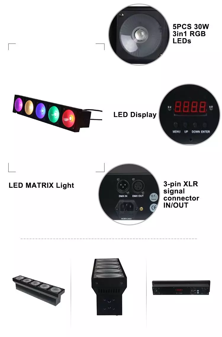 5x30W LED matrix bar light HS-Blinder530 - Led stage light - 6