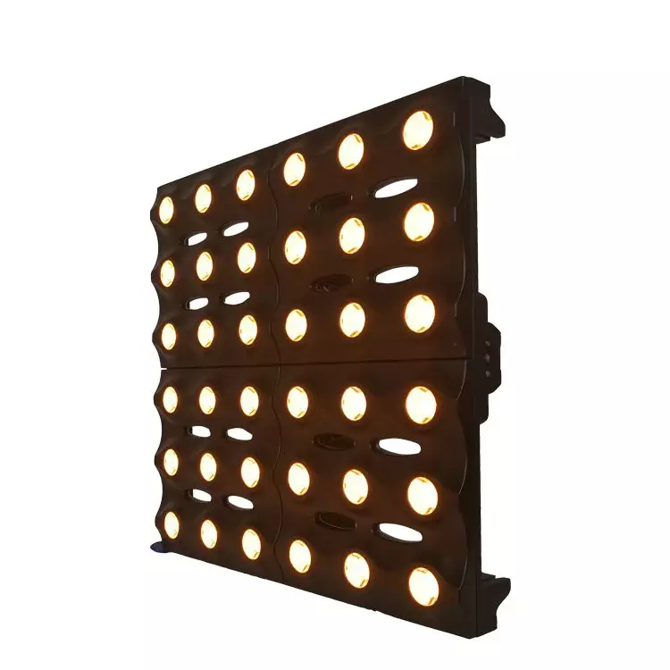 Amber Beam LED Matrix Stage Light HS-Blinder363A - Led stage light - 1
