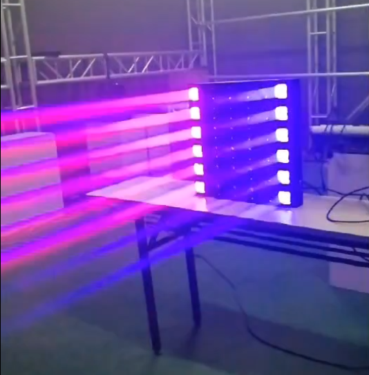 Hot Stage 36PCS 15W RGBW 4in1 LED Pixel Matrix Light DMX 512 Beam Effect Light For Stage Disco  HS-Blinder3615 - Led stage light - 6