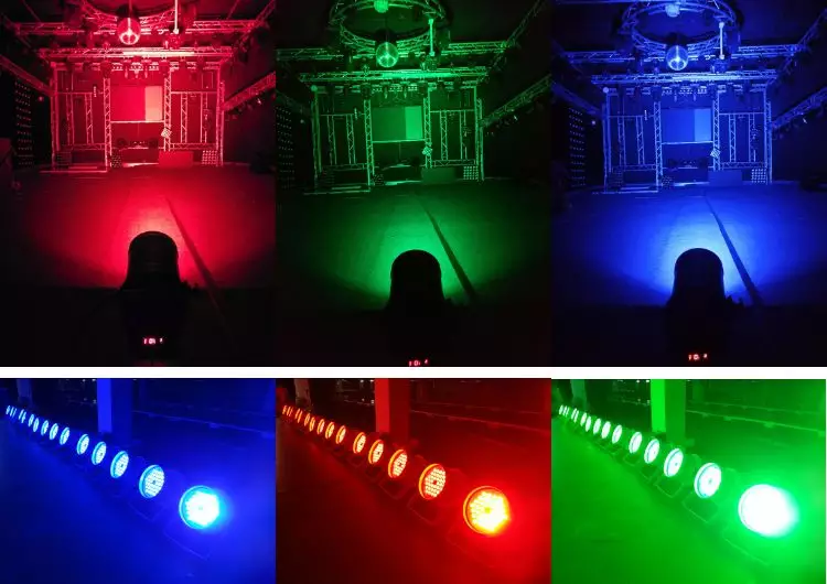 18PCS 5in1 LED Par Light With Long Shell HS-P64-1815L - Led stage light - 1