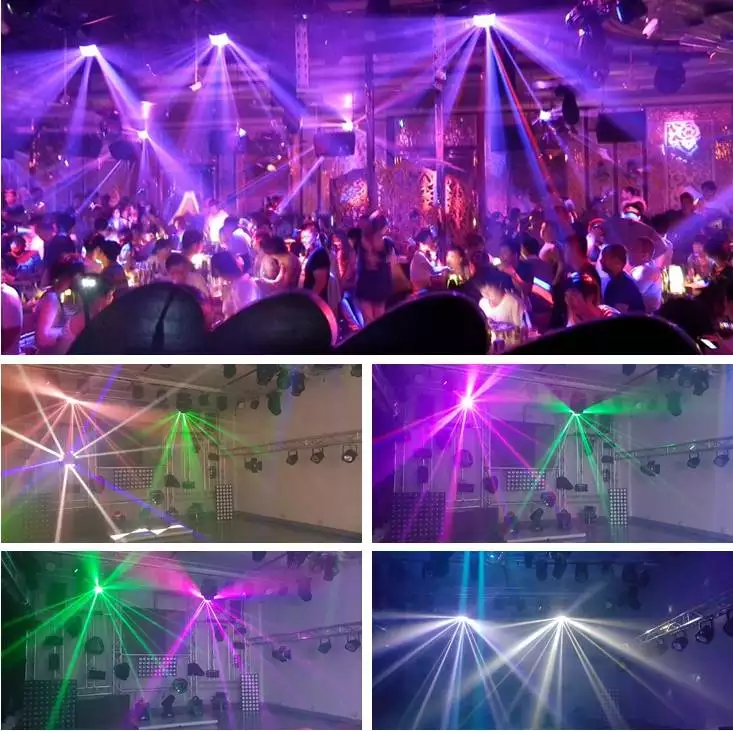 2*10W 4in1 RGBW LED Butterfly DJ Light HS-LBD210 - Led stage light - 8