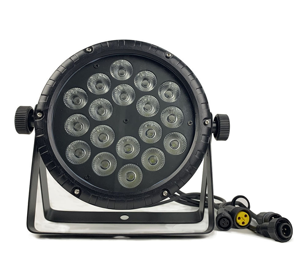 Outdoor 18X15W RGBWA 5in1 Led Par Can flat Light HS-P64-1815Out - Led stage light - 2