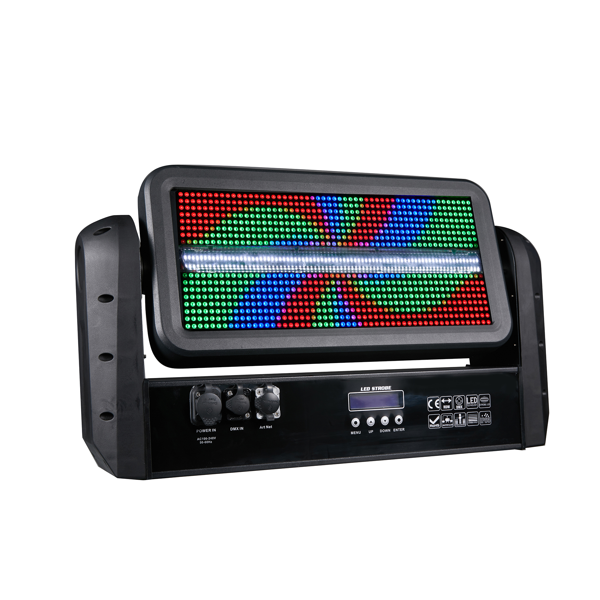 Led RGB 1000w DMX Moving strobe light waterproof HS-ST1000WMO - Led stage light - 1