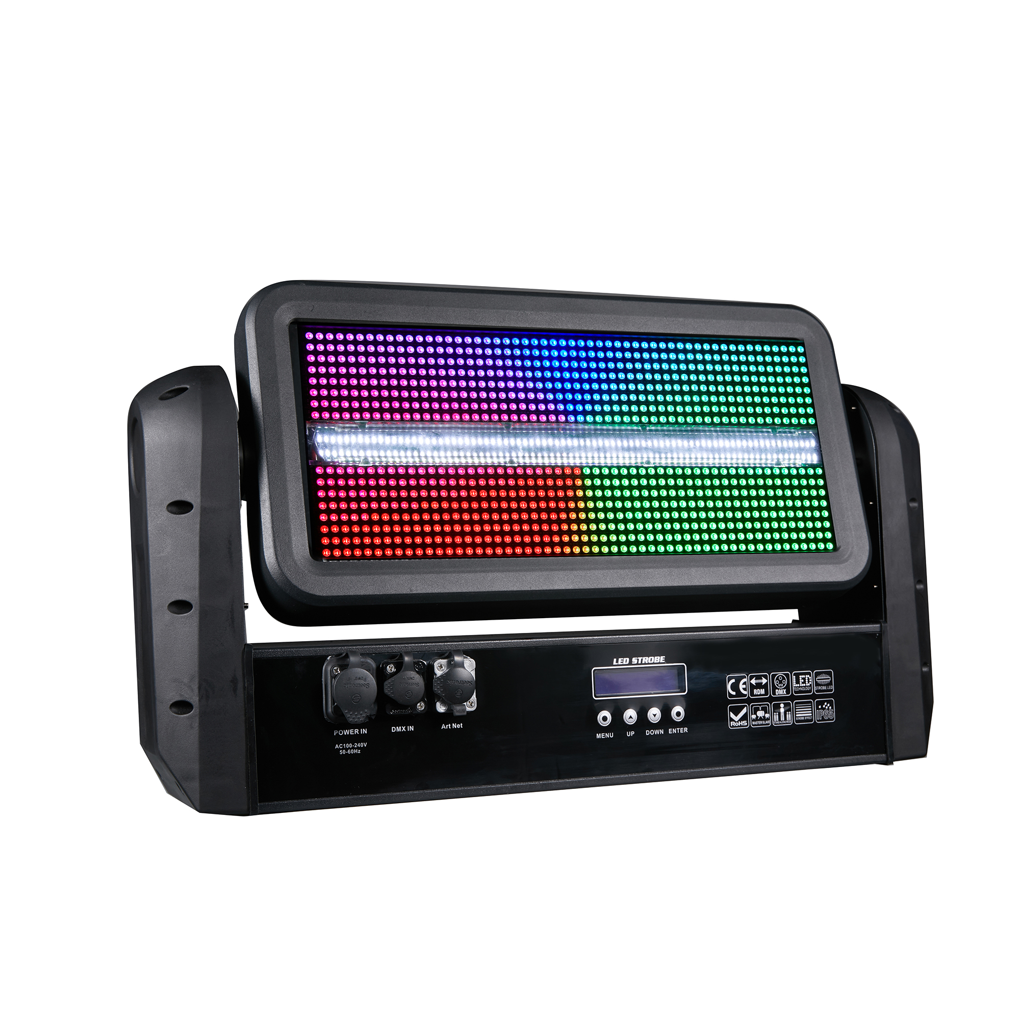 Led RGB 1000w DMX Moving strobe light waterproof HS-ST1000WMO - Led stage light - 4