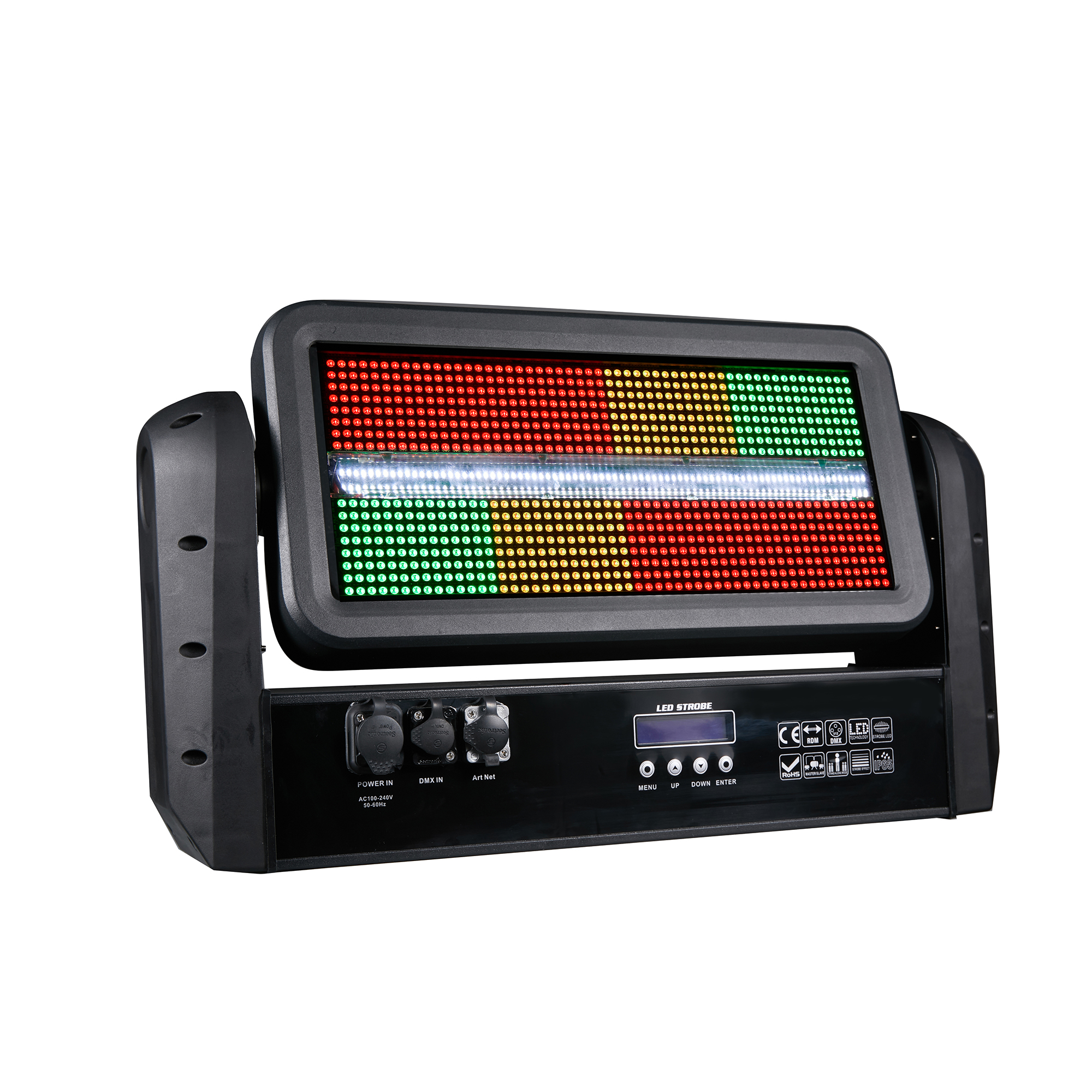 Led RGB 1000w DMX Moving strobe light waterproof HS-ST1000WMO - Led stage light - 5