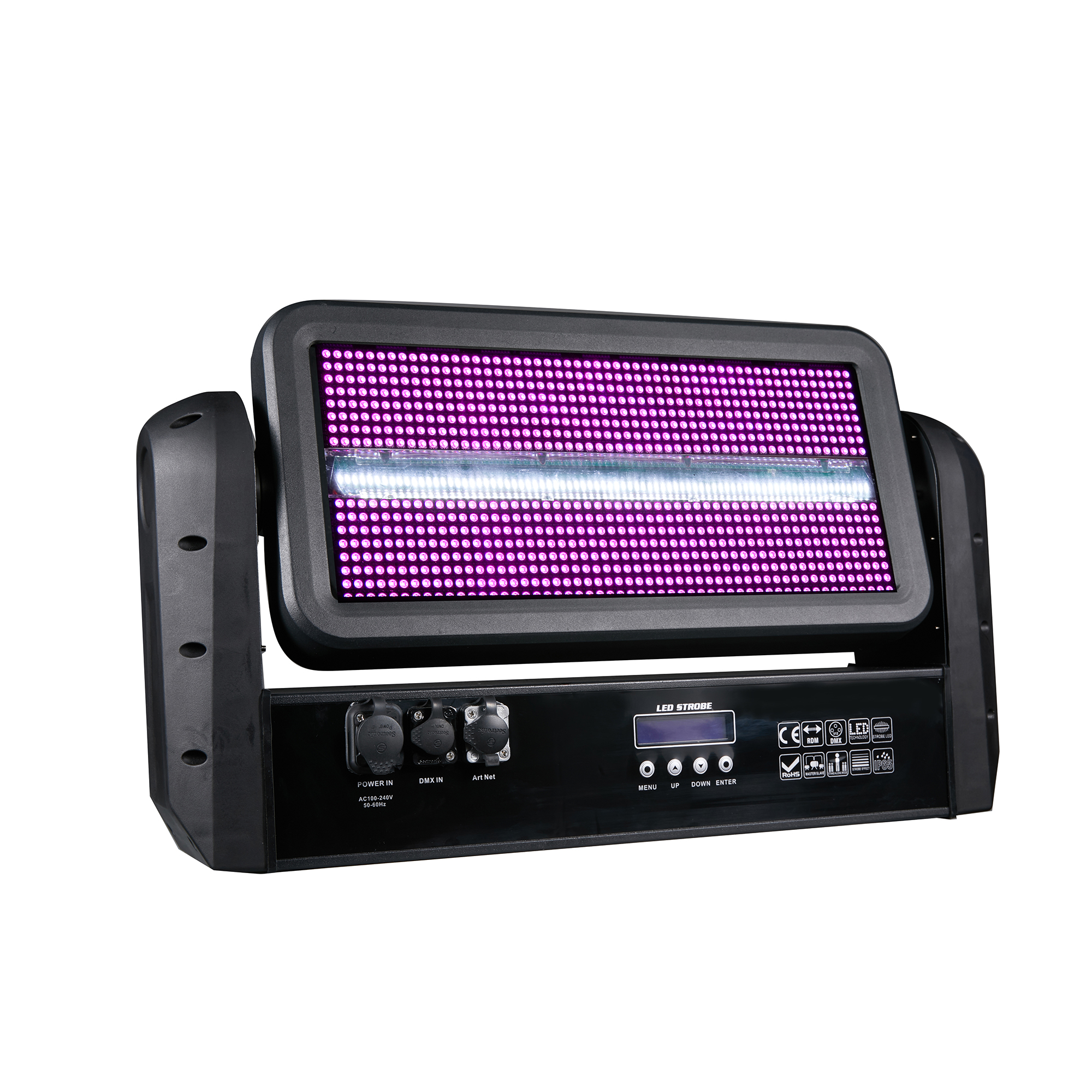 Led RGB 1000w DMX Moving strobe light waterproof HS-ST1000WMO - Led stage light - 6