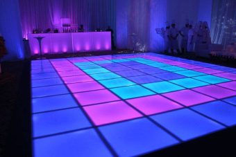 LED interactive square Dance floor for sale floor HS-SDF001S
