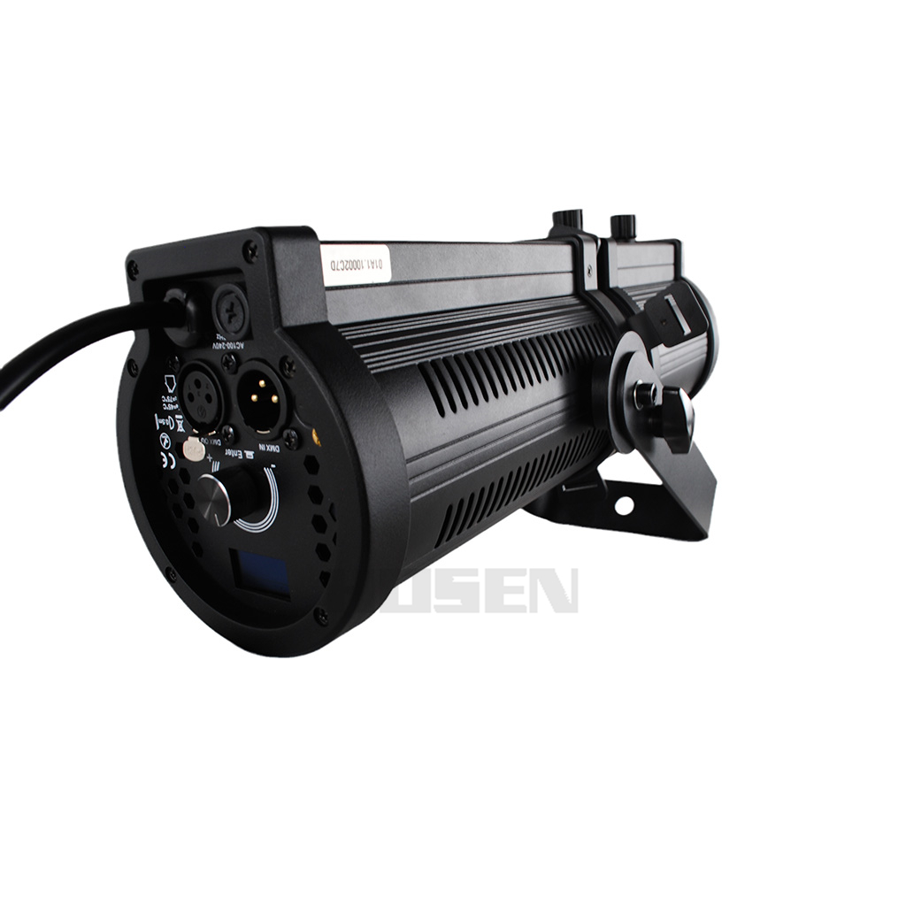 60W RGBW LED Zoom Spot Theatre Studio Profile Light HS-P4in1RGBW60 - Led stage light - 5