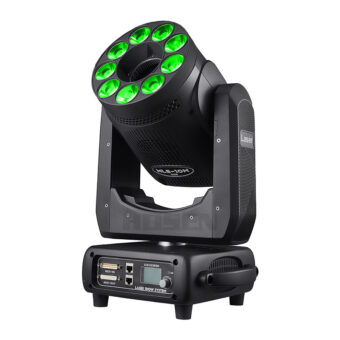 Moving head laser + LED dyeing light  HS-MLaserW300