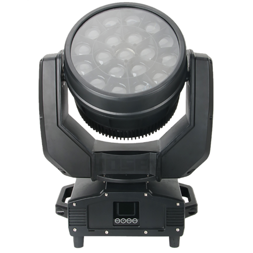 2024 New waterproof bee eye zoom wash moving head light 19pcs 40w rgbw 4in1  outdoor stage Lighting HS-LMB1940U - Led moving head - 5
