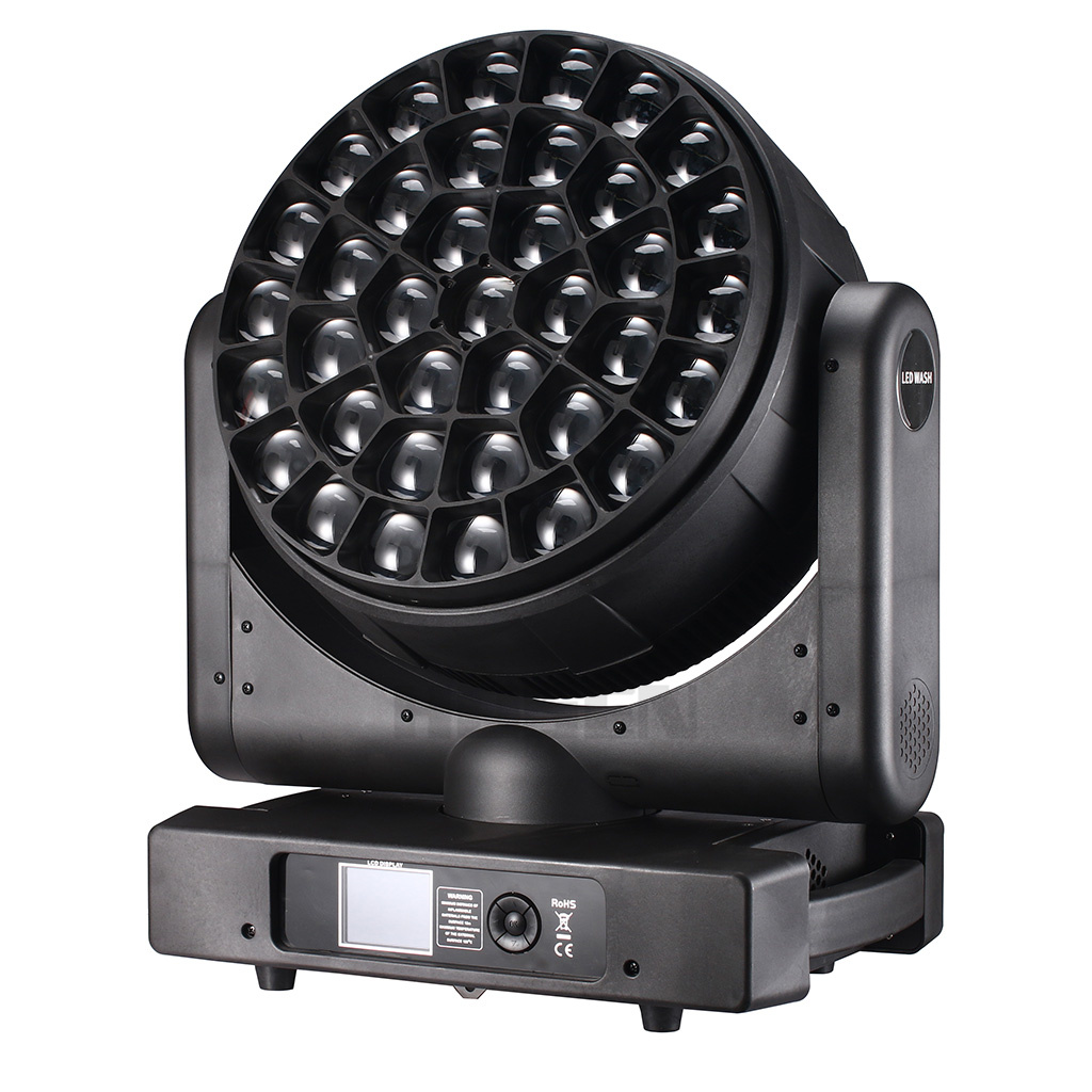 2024 New design K25 Big  BEE EYE 37ps 40w RGBW 4 in 1 led zoom moving head stage light HS-LMB3740 - Led moving head - 7