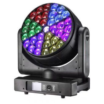 2024 New design K25 Big  BEE EYE 37ps 40w RGBW 4 in 1 led zoom moving head stage light HS-LMB3740