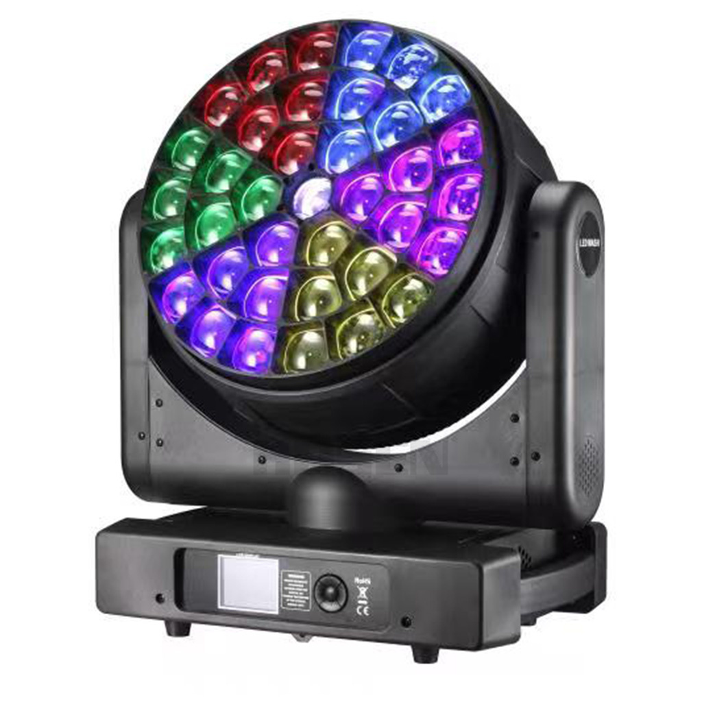 2024 New design K25 Big  BEE EYE 37ps 40w RGBW 4 in 1 led zoom moving head stage light HS-LMB3740 - Led moving head - 2