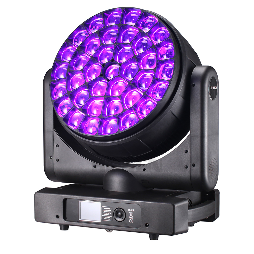 2024 New design K25 Big  BEE EYE 37ps 40w RGBW 4 in 1 led zoom moving head stage light HS-LMB3740 - Led moving head - 4
