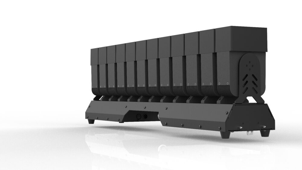 Led Roto Bar Sweeper Medusa 12x60W RGBW 4in1 led Moving Beam Bar Pixel Zoom Sweeper Wash ...