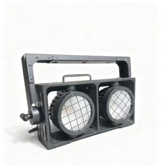 Waterproof LED 600W Blinder RGBWA 5 in 1 Light IP65 Outdoor 2eyes Cob Audience Lights for Events HS-LCB600