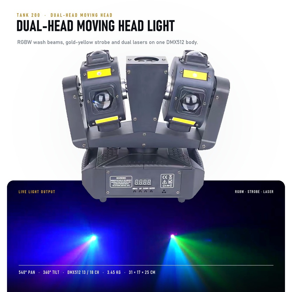Tank 200 moving head