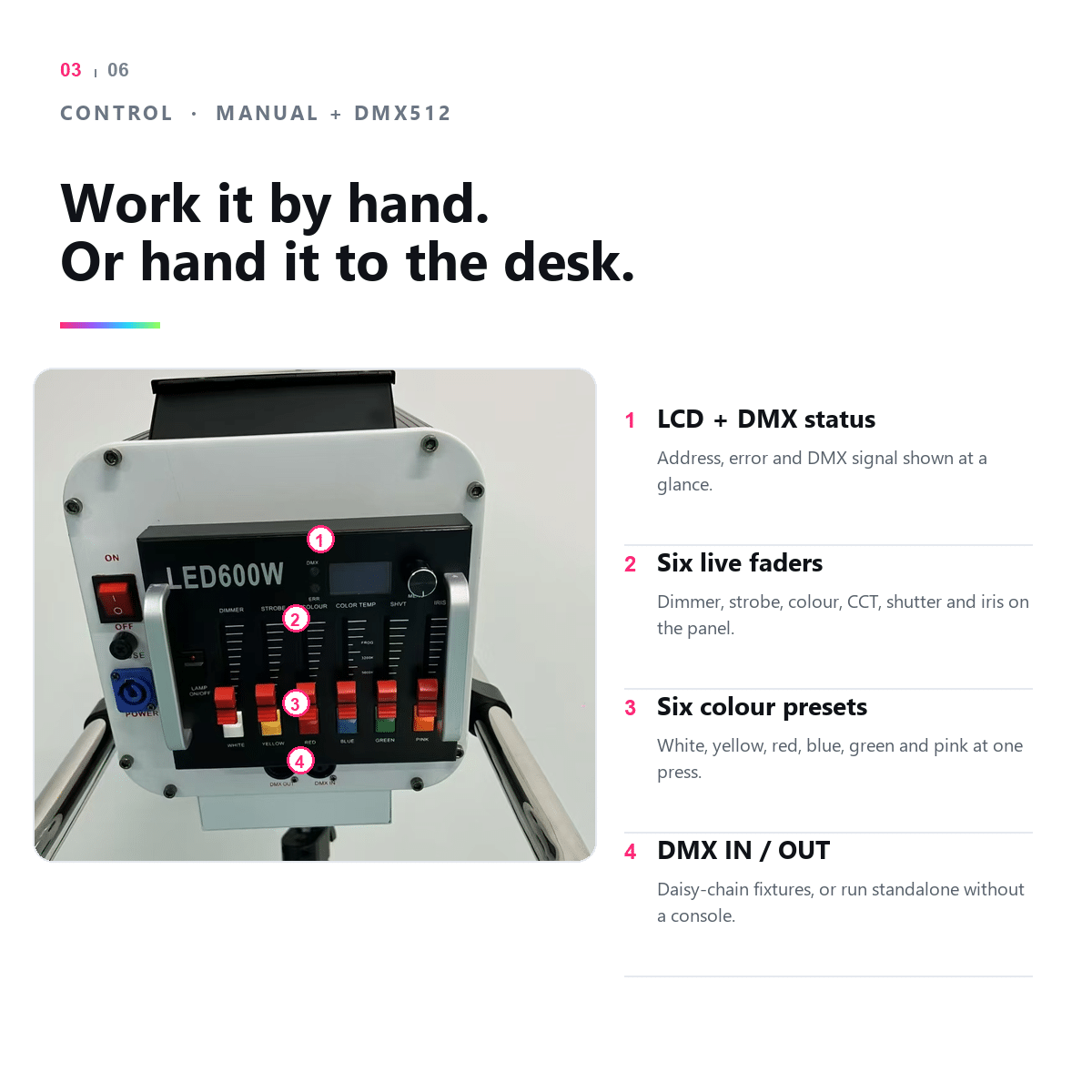 DMX512 Control