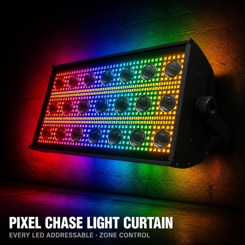 Pixel chase effect