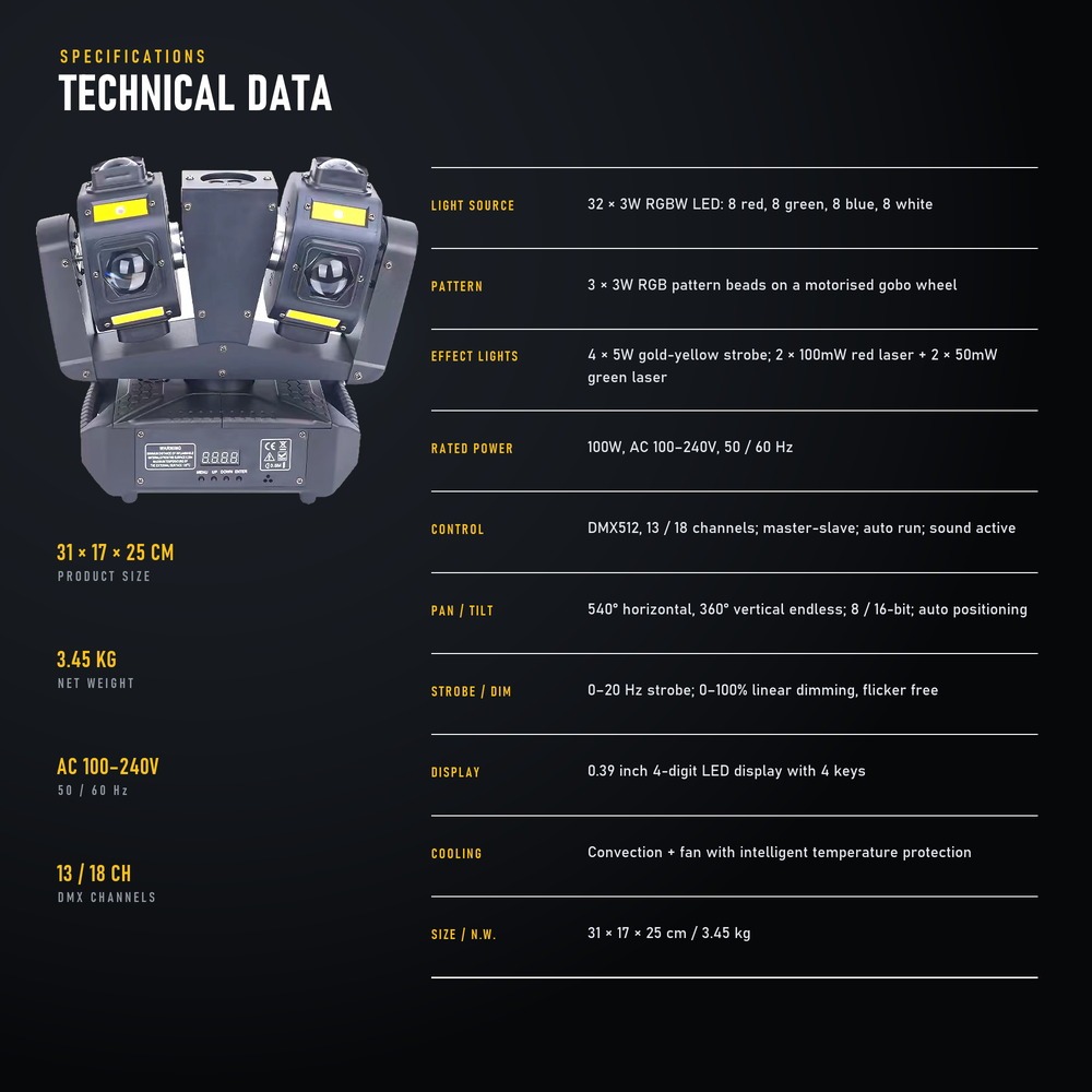 Technical specs