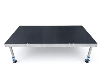 Portable Aluminum Alloy Stage Platform Quick Lock Stage Deck (led lock version) HS-STAGE-123L