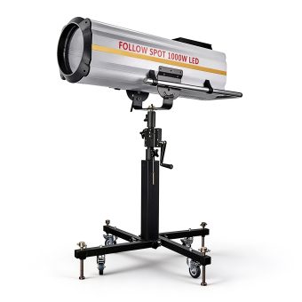 LED 1000W Follow Spot Light Osram Chip 3200K-8500K Adjustable Zoom Stage Spotlight LED 1000W Follow Spot Light Osram Chip 3200K-8500K Adjustable Zoom Stage Spotlight