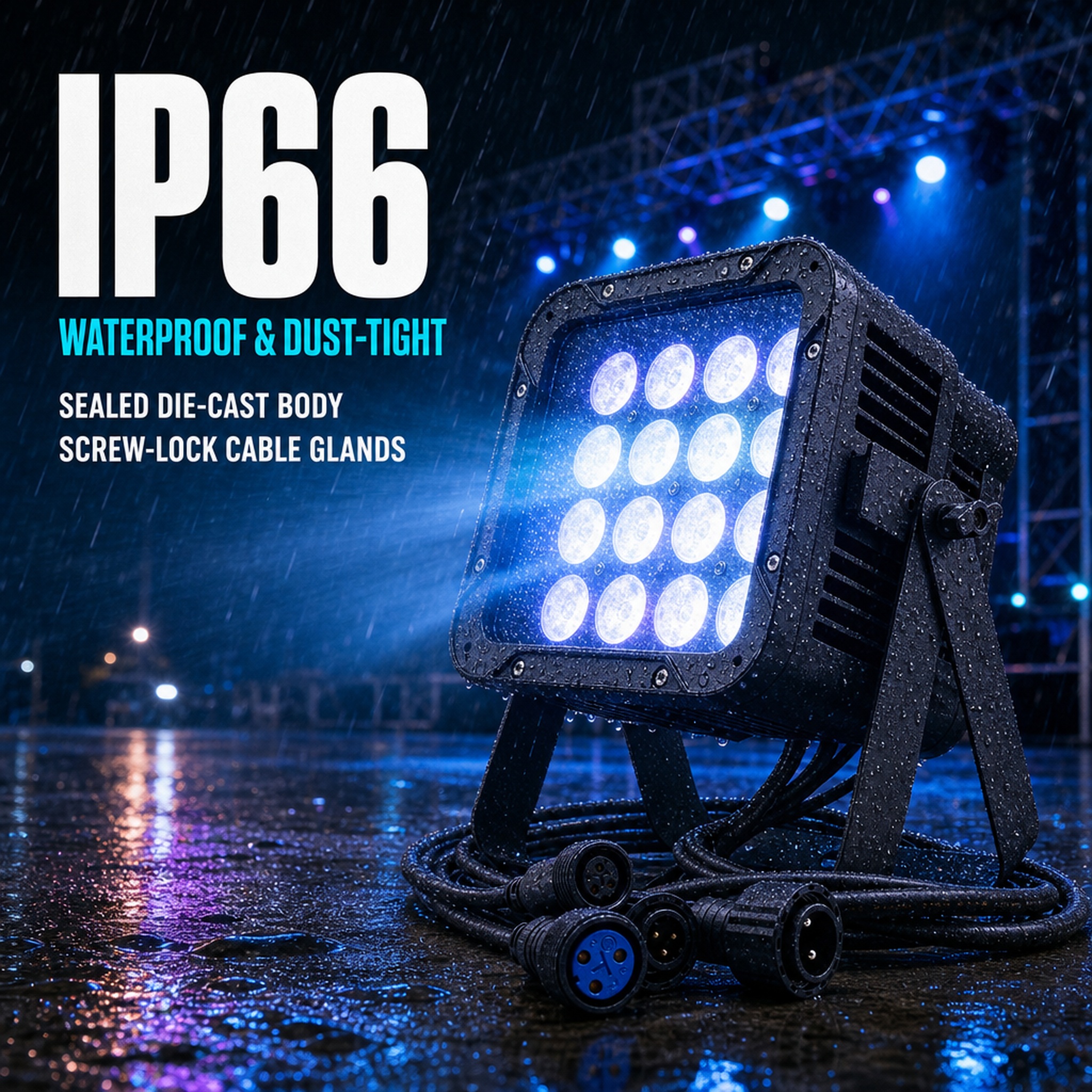IP66 waterproof LED par light