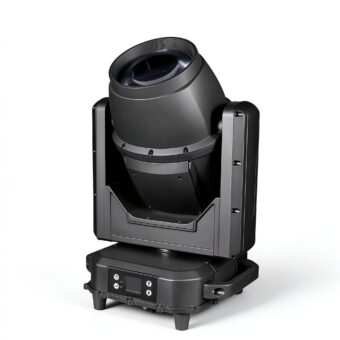 300W/380W Outdoor Beam Moving Head IP65 Waterproof 8000K 2-5 Degree Beam 14 Colors 17 Gobos 8+16 Prism DMX512 RDM Stage Light