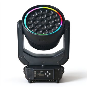 24x25W Osram 4-in-1 Dual Side Wash Strobe Moving Head Light Halo Ring HS-MH2425