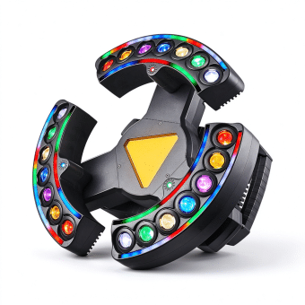 Three-Wing Light Sword 21x3W LED Moving Beam RGB Laser Strobe DMX Stage Effect Light HS-3WING Three-Wing Light Sword 21x3W LED Moving Beam RGB Laser Strobe DMX Stage Effect Light HS-3WING