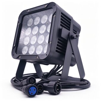 16x12W RGBW 4-in-1 LED Par IP66 Waterproof DMX512 RDM Stage Par Light HS-16P01