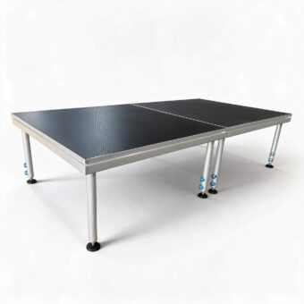 Portable Aluminum Alloy Stage Platform Quick Lock Stage Deck （hooks version）HS-STAGE-123h