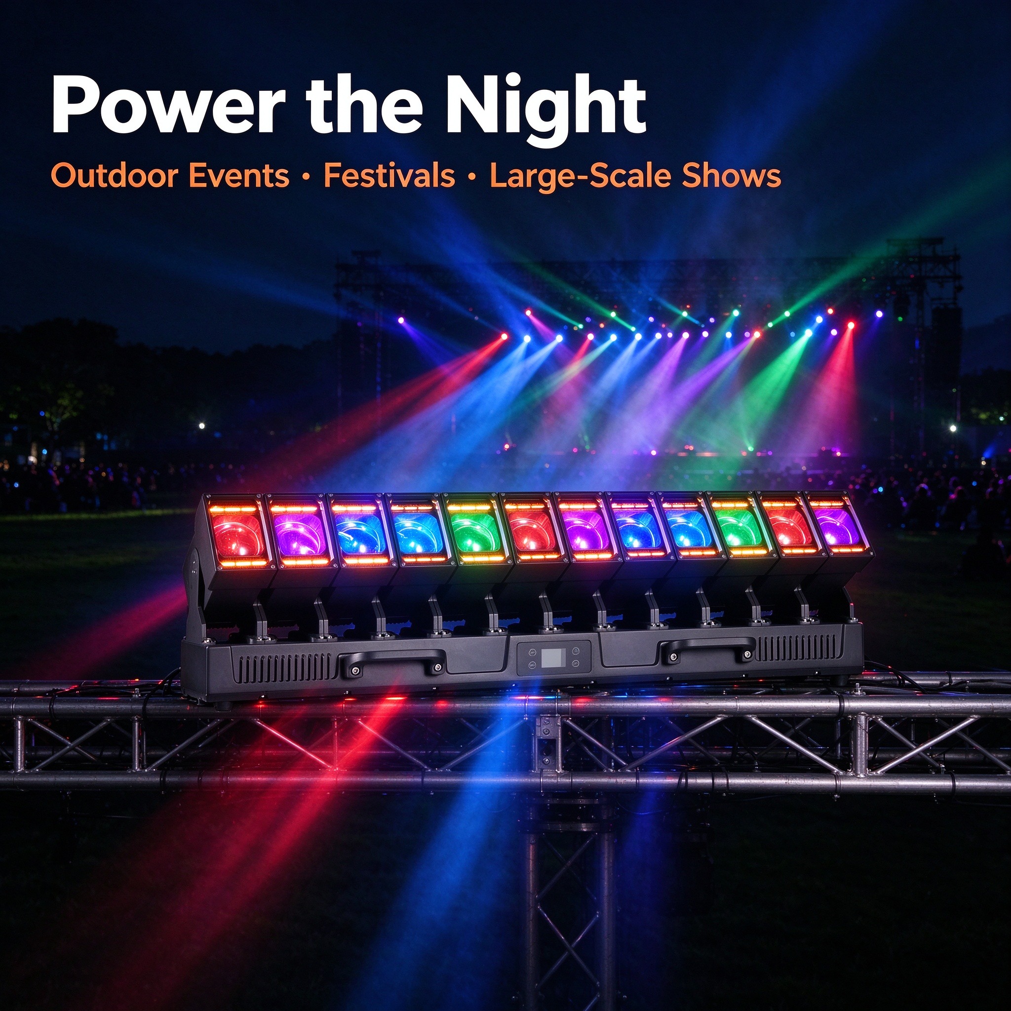 Outdoor Stage Lighting Application Scene